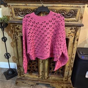 Pink Women's Sweater